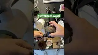 #BOSeTAMPER #savebaristawrist handheld automatic tamper for espresso coffee