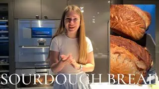 Slow Morning Baking Sourdough Bread | Daily Home Vlog
