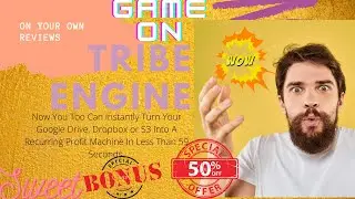TRIBE ENGINE REVIEW :RECURRING PROFIT ⚠️WARNING⚠️ DONT BUY WITHOUT MY👷  CUSTOM LINK DISCOUNT 50%❗❗❗