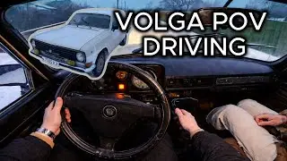 1986 GAZ VOLGA 24 2.4 MT - POV test-drive