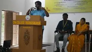 M. Shanmugaraja, Film Actor - Student Induction Programme 2025