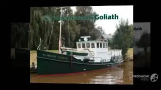 Sleepboot Klassieke , Omgebouwd Tot Woon Power boat, Trawler Year - 1912,