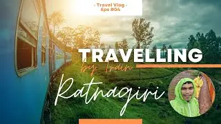 VLOG#04 Goa to Ratnagiri Train Journey 🚆 | Konkan Railway #VIKRAMLAMBE #trainjourney #indiarailway 