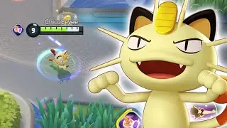 MEOWTH NEW SPEEDSTER GAMEPLAY - Pok&eacute;mon UNITE