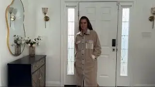 Dear-Lover Smoke Gray Plaid Patchwork Collared Button-up Sherpa Long Coat