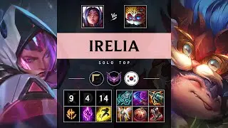 Irelia Top vs Heimerdinger: Unstoppable - KR Master Patch 14.20