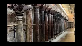 Largest Vintage Old Columns Pillars, Indian Architecture, Modern Interior,  contemporary interior