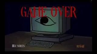 I WAS TOO SCARED TO CONTINUE THIS GAME.....
