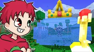 Przywołuję KING SLIME w 3D! 🌳 TerrariaCraft PL #2 (Minecraft Terraria)