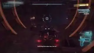 Batman: Arkham Knight -  Excavator Fight: Two (2) Hits on Excavator in Tunnels Gameplay Sequence PS4