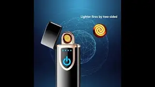 USB gadget Electric rechargeable slim lighter.  simply touch the function