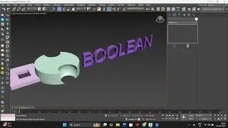 3DS MAX BOOLEAN COMMAND TUTORIAL..