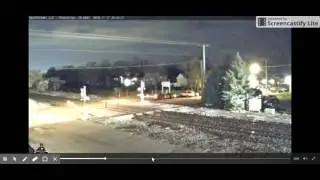 NS 1066 (NYC) trails on 21G Chesterton,IN 11/17/16