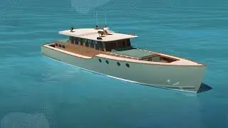 Презентация итогового проекта выпускников курса яхт-дизайна Landing School 2025 года