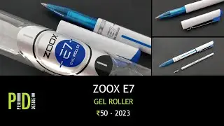 Гелевый роллер ZOOX E7 и ручка 50 индийских рупий &mdash; 595