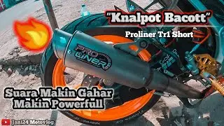 Ganti Glasswool Knalpot Proliner || Suaranya jadi makin gila🔥
