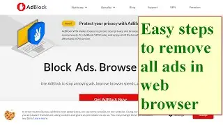 How to block ads on Google Chrome!!!