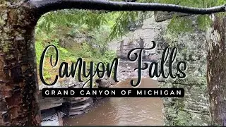 Canyon Falls | Grand Canyon  of Michigan -  near L'Anse, MI