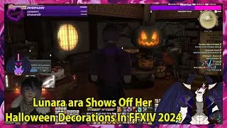 Lunara ara Shows Off Her Halloween Decorations In FFXIV ( 2024 )