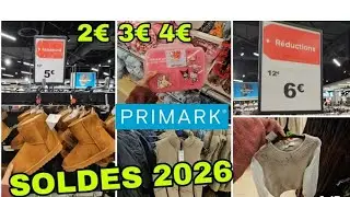 😱PRIMARK-50%2&euro; 3&euro; LE SOLDES APPROCHE 12 janvier 2026🛍️💞