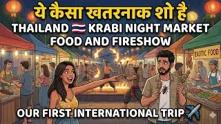 Ao Nang Night Market 😍 | Krabi Nightlife & Thai Street Food | Travel Vlog Part 4