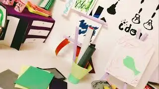 #3D model making for NIFT situation test /How to make ARTROOM for an #artist /#NIFTsituation model😊😊