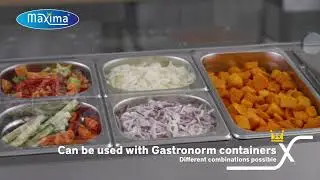 Saladette r&eacute;frig&eacute;r&eacute;e a poser professionnelle 3 x 1/3 GN