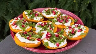 Gluten Free Persimmon Appetizers