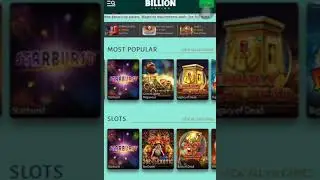 Welcome To Billion Casino