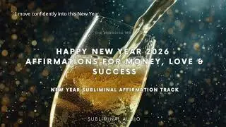Happy New Year 2026 Affirmations for Money, Love & Success - Subliminal Audio