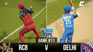 CRICKET 19 | IPL 2020 | RCB vs DC (GAME #11)