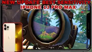 New Update iPhone 13 Pro Max Best Sensitivity Code 2026 🎯 | PUBG New Update Settings🔥