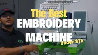 The best embroidery machine in 2025! (business upgrades)