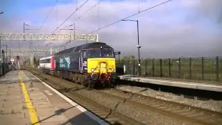 *2-Tone Horn* DRS 57306 Hauls White GA Mk3 Through Cheddington 02/11/2015