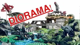 HALO INFINITE - The Story So Far - A Halo Mega Construx Diorama