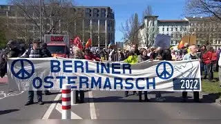 German Easter peace marchers agonise over sending weapons to Ukraine