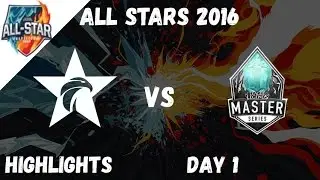 🔥 LCK vs LMS ❄️  Highlights | All Star Barcelona 2016 Day 1 Korea vs LMS