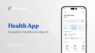 FlutterFlow Medical App |  Flutter Doctor Appointment App UI Design