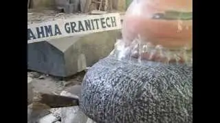 Roterende granit klode, Roterende granitkugle,Roterende marmorkugle