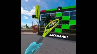 playing TennisEsports for the first time