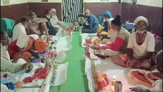 खेरमाई माता मंदिर मनेरी में संध्या भोजन प्रसाद