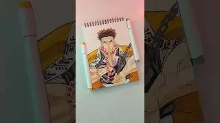 ✨️Drawing Gyomei himejima  ✨️ From Demon Slayer || DrawWithObito || #shorts #gyomei