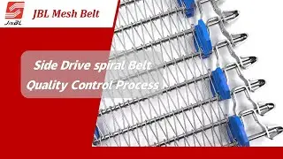 JBL Side Drive spiral Belt Quality Control Process