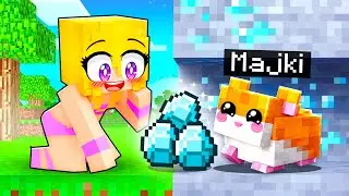 Gram jako DZIECKO CHOMIK w Minecraft!