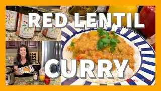 Red Lentil and Yellow Curry EASY RECIPE Instant Pot Easy & Flavorful