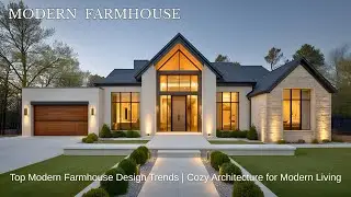 Красивые идеи дизайна современных загородных домов | Смелые и уютные дома для теплого современног...