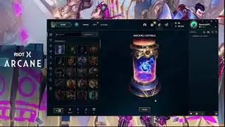 ARCANE CAPSULE opening + 3 Hextech chest and Honor LVL 4 capsule