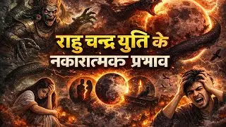 Rahu + chandra yuti in kundali //chandra grahan//moon rahu conjunction in chart #chandragrahan#2026