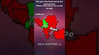 has your country break up because of eurovision #mapper #mapping #map #europe #geography #history