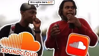 Exposing SoundCloud Rappers Pt.2 (IN THE HOOD) Can You Freestyle??